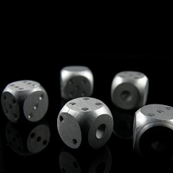 Металлические игральные кости - фото 3