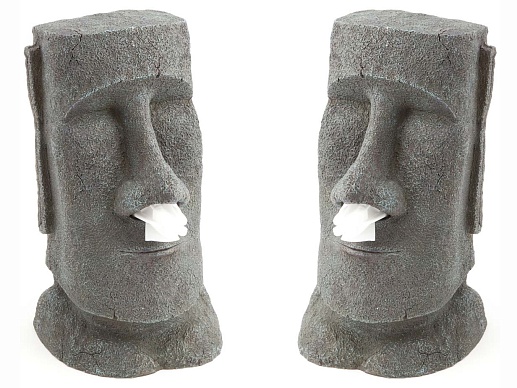 Держатель для салфеток "Статуя Моаи"- фото 1