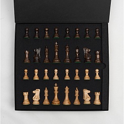 Комплект шахмат TABIA с матовой доской - фото 2