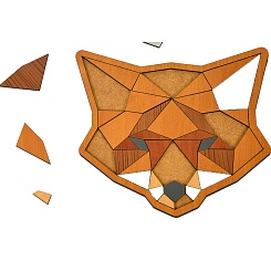 Деревянный пазл Happy Animals - фото 2