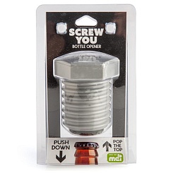 Открывашка для бутылок Screw You - изображение 2 Открывашка для бутылок Screw You - фото 2
