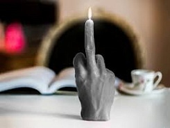 Свеча в форме руки Burning Hand - фото 8