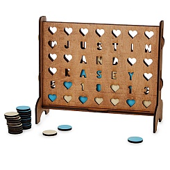 Деревянная настольная игра Four-Across - фото 2