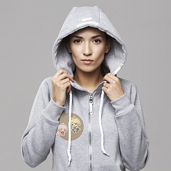 Толстовка на молнии со сменными стикерами - фото 2