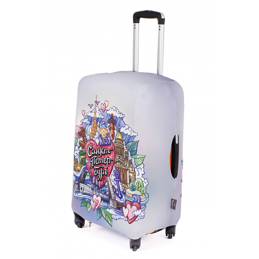 Чехол для чемодана с логотипом S (Спандекс)- фото 1