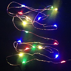 Светодиодная гирлянда на батарейках - фото 2