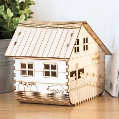 Деревянный 3D светильник-конструктор - фото 7