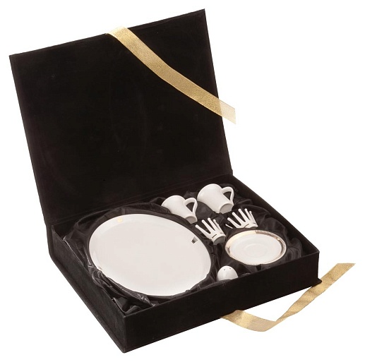 Набор с росписью платиной и золотом Royal Set- фото 1