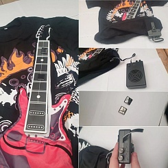 Футболка с игрой на гитаре - фото 3