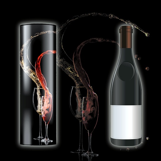 Тубус для бутылки (под алкоголь)- фото 1