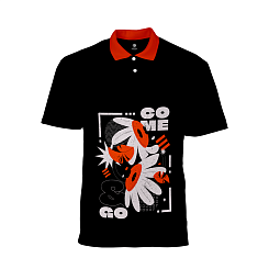 Футболка-поло с нанесением - фото 4