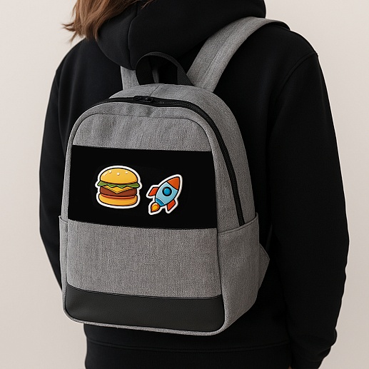 Рюкзак со сменными стикерами- фото 1