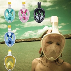 Снорклинг маска EASYBREATH - фото 9