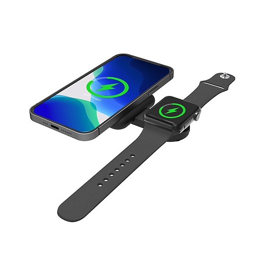 Беспроводная зарядка для двух устройств Fold Changer- фото 1