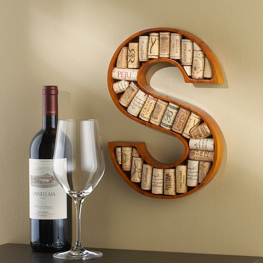 Копилка для винных пробок "Буквы"- фото 1