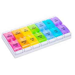 Разноцветная коробка для таблеток  - фото 2