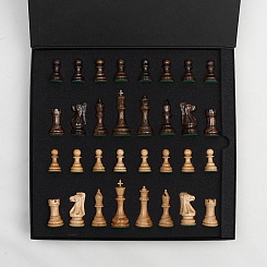 Комплект шахмат TABIA с глянцевой доской - фото 2