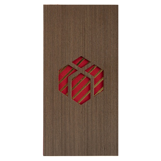 Деревянная открытка Wintry- фото 1