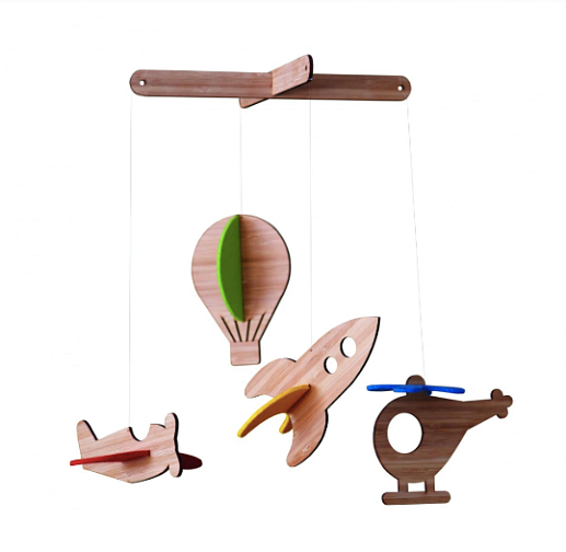 Подвесная игрушка-мобиль "Полетели!"- фото 1