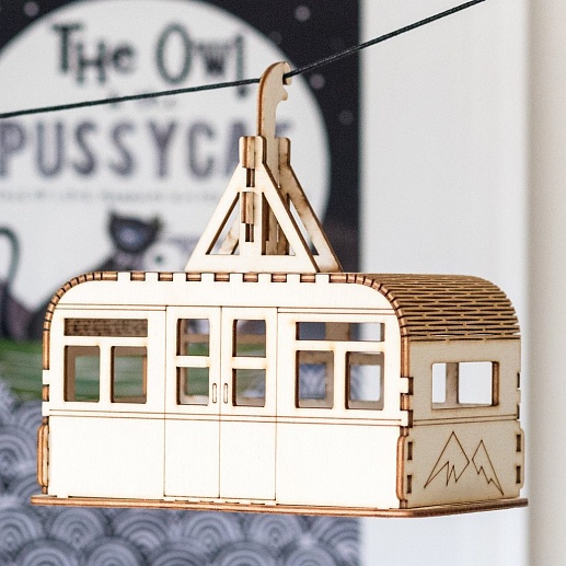 Деревянный 3D светильник-конструктор- фото 1