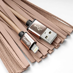 Кожаный брелок с USB зарядкой Casetify - фото 5