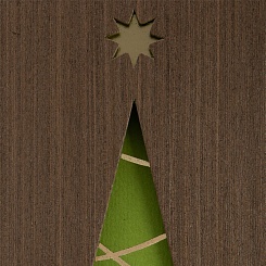 Деревянная открытка Wintry - фото 3