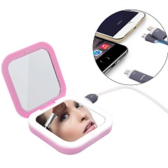 LED зеркало с внешним аккумулятором - фото 2