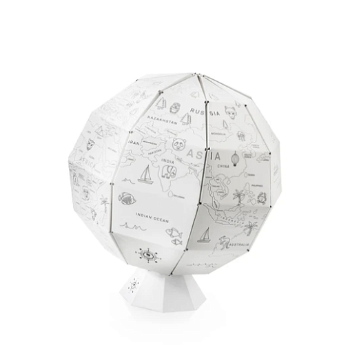 Глобус-Раскраска- фото 1