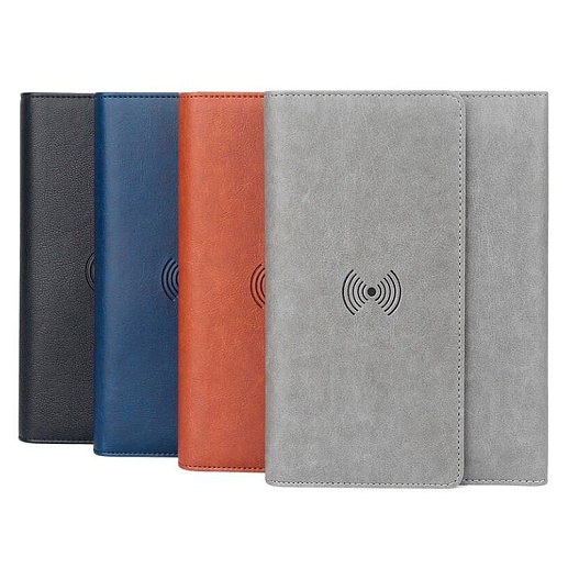 Ежедневник с зарядкой и флешкой Optimus Folding 1- фото 1