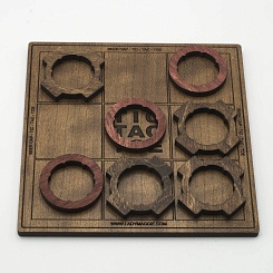 Игра "Крестики и нолики" с пивными рышками - фото 3