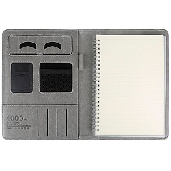 Ежедневник с зарядкой и флешкой Optimus Pocket - фото 3