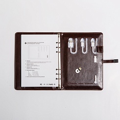 Ежедневник с беспроводной зарядкой Оптимус - фото 2