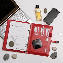 Ежедневник со встроенной зарядкой и флешкой 32 ГБ Оптимус - фото 2