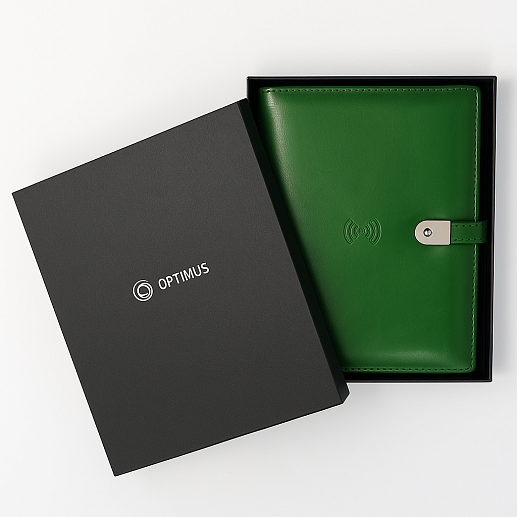 Ежедневник со встроенной зарядкой и флешкой 32 ГБ Оптимус- фото 1