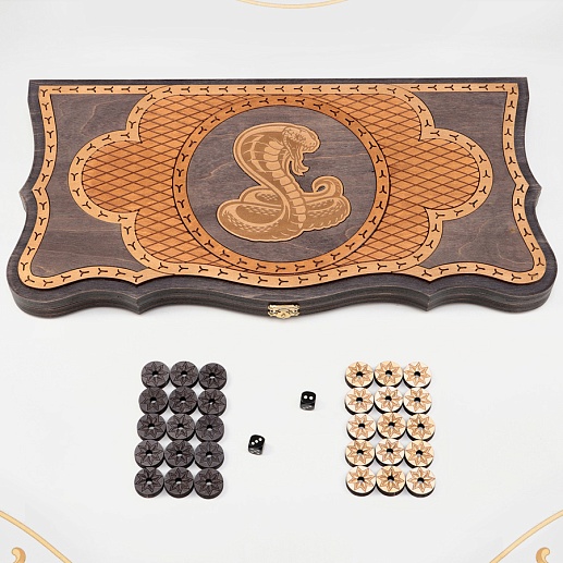 Нарды деревянные Кобра- фото 1