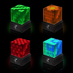 Светящаяся Bluetooth-колонка SuperNova Light Cube - изображение 3 Светящаяся Bluetooth-колонка SuperNova Light Cube - фото 3