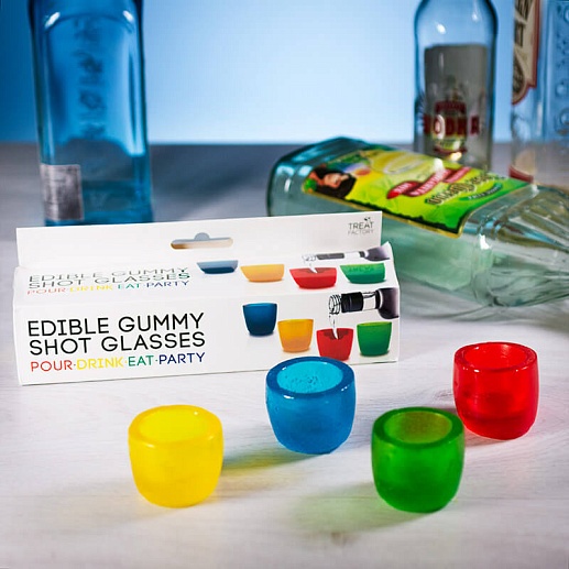 Набор съедобных рюмок Edible Gummy Shot Glasses- изображение 1 Набор съедобных рюмок Edible Gummy Shot Glasses- фото 1