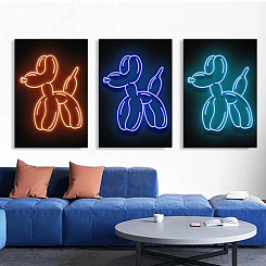 Картина на холсте BalloonDog - фото 2