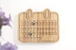 Вечный настольный календарь Rustic - фото 4