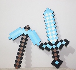 Алмазная кирка Майнкрафт - фото 5