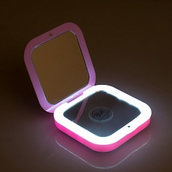 LED зеркало с внешним аккумулятором - фото 4