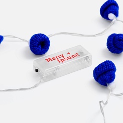 Гирлянда Cosy Poms - фото 7