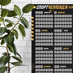 Скретч-постер «Спортчеллендж 365» - фото 3