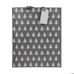 Подарочный новогодний пакет "Серебряное дерево" - фото 4