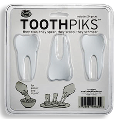 Шпажки в форме зуба ToothPiks - фото 3