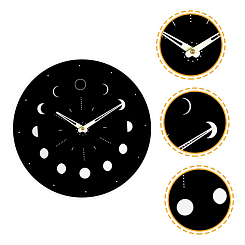 Настенные часы «Фазы луны» - фото 2