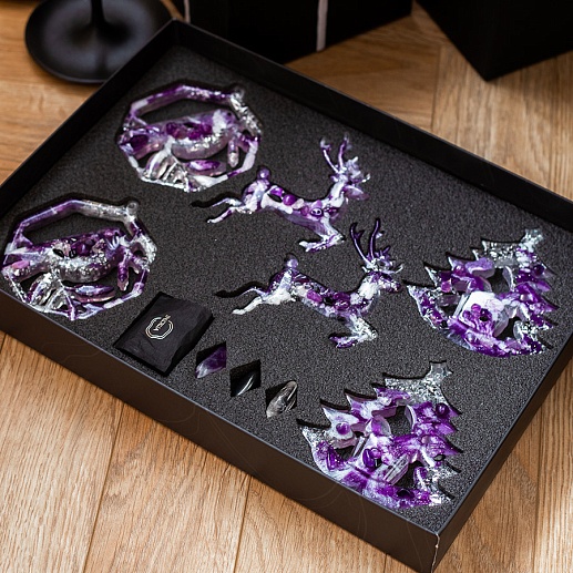 Елочные игрушки из ювелирной смолы- фото 1