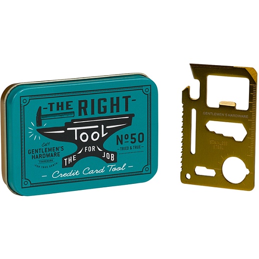Джентльменский набор-кредитка Gentlemen’s Hardware- фото 1
