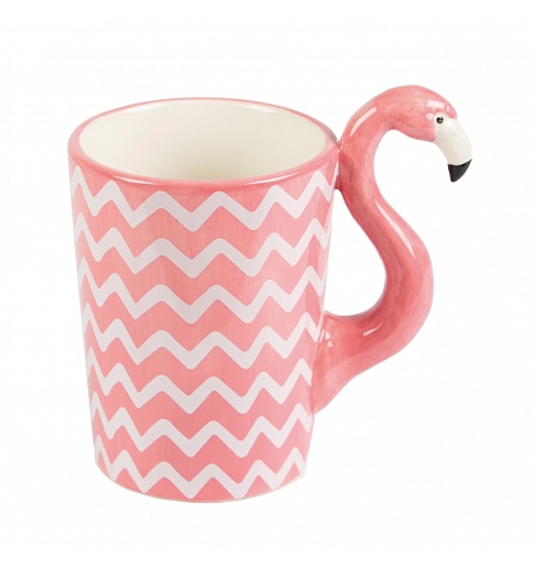 Кружка "Розовый фламинго"- фото 1
