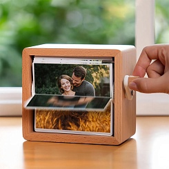 Фоторамка-флипбук с ручным перелистыванием - фото 6